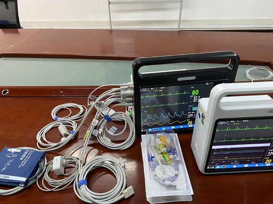 Medical Pediatric Multipara Monitor, Portable Vital Monitor per Neonato