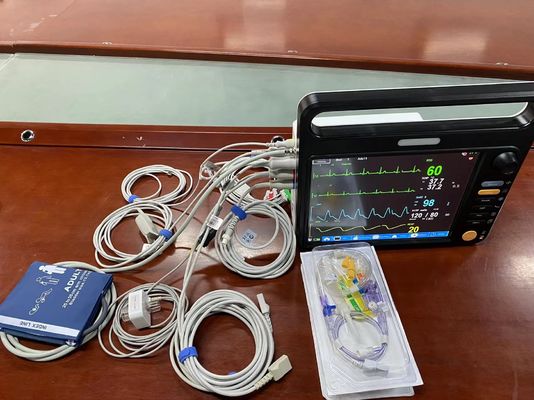 240V 60Hz Cardiaco Multipara Patient Monitor Modulare Con 12,1 Pollici schermo
