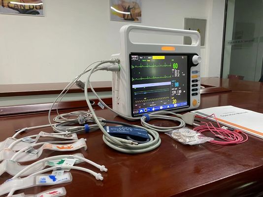 12.1 pollici di monitor modulare per neonati con ECG NIBP SPO2 standard