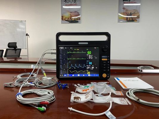 OEM Monitor multiparametrico veterinario 12,1 pollici TFT schermo LCD per il funzionamento degli animali domestici