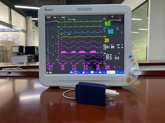 Monitor cardiaco portatile di ICU, monitor paziente di multi parametro di anestesia