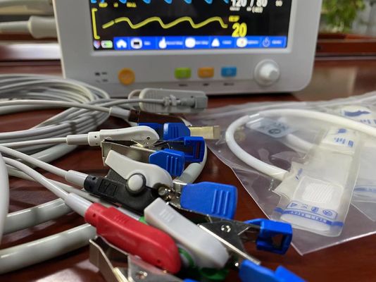 Portatile veterinario leggero Vital Signs Monitor veterinario del monitor di Multiparameter