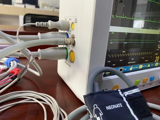 Generale Ward Clinic Portable Patient Monitor con la misura temporanea di EtCO2 ECG SPO2 NIBP