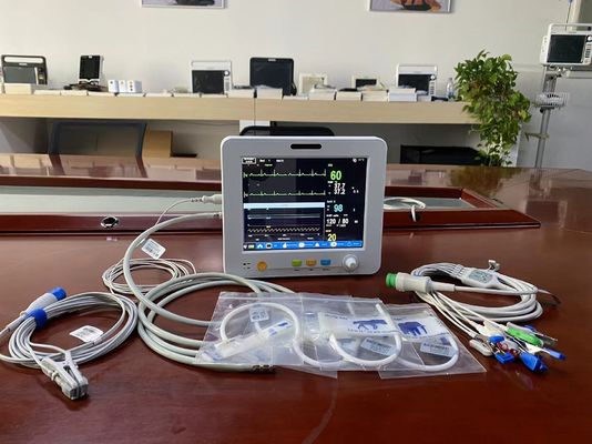 Vital Signs Monitor With veterinario portatile EtCO2 ECG SPO2 NIBP e misura temporanea