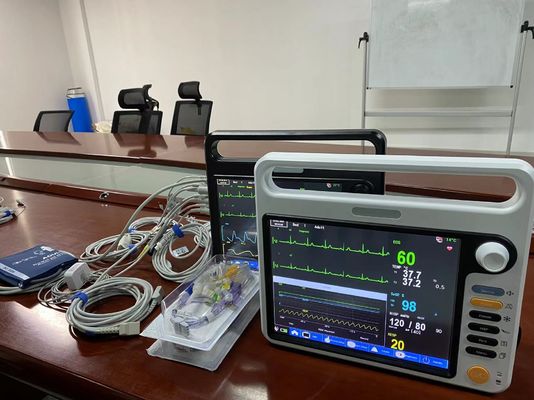 Ospedale clinico monitor portatile modulare da 12,1 pollici con ECG SPO2