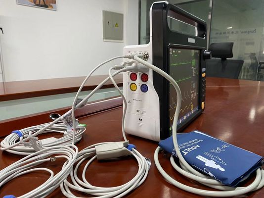 Monitor cardiaco modulare per l' assistenza sanitaria, macchina di segnale vitale per l' ospedale multiparametro.