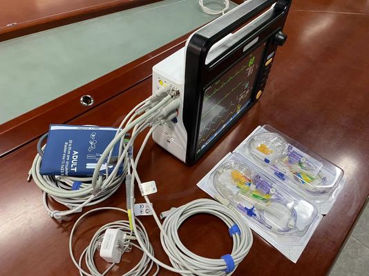 6 Parametri Monitor del paziente cardiaco con touch screen da 12,1 pollici