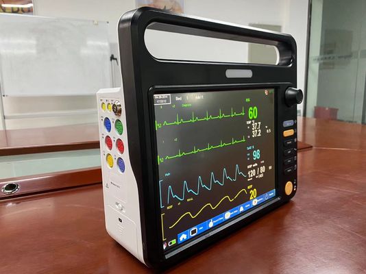Macchina di monitoraggio del paziente cardiaco multilingue con EtCO2