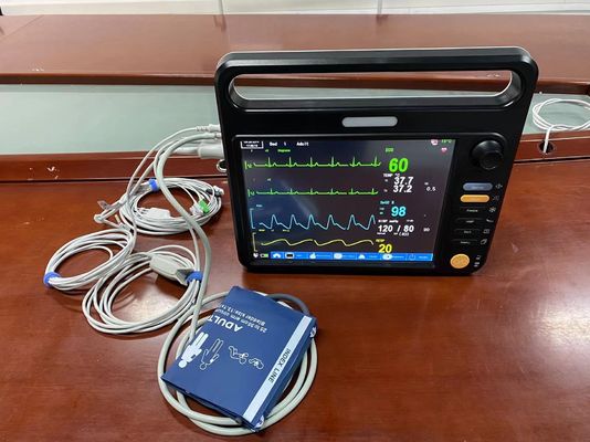12.1 pollici Digital Vital Signs Monitor Machine Multi Parameter per il monitoraggio cardiaco