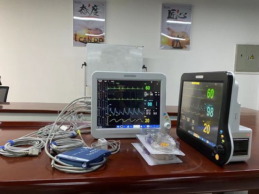 Macchina di segnale vitale elettronico multiparametro portatile per ICU o CCU