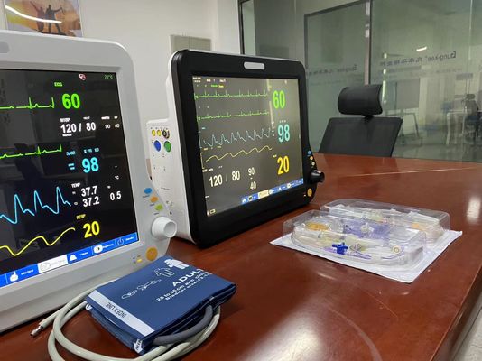 Macchina cardiaca multilingue in terapia intensiva, macchina automatica con monitoraggio dell' ECG