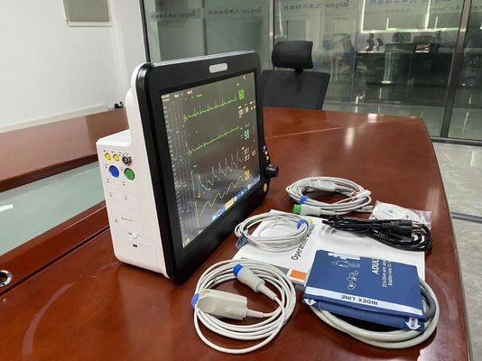 Macchine per il monitoraggio di segni vitali per ospedali medici Equipaggiamento per il monitoraggio della temperatura della BP di SPO2