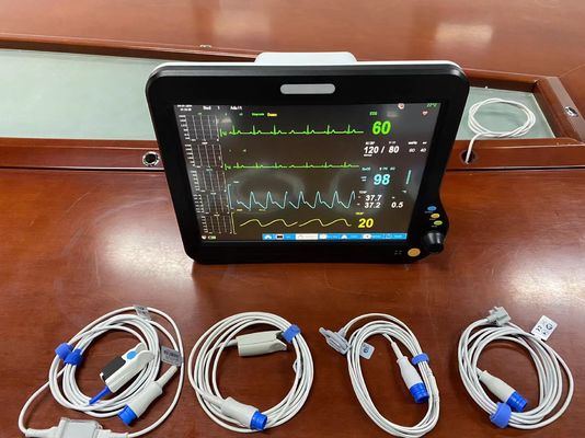Macchina di monitoraggio dei pazienti di emergenza con ECG NIBP SPO2