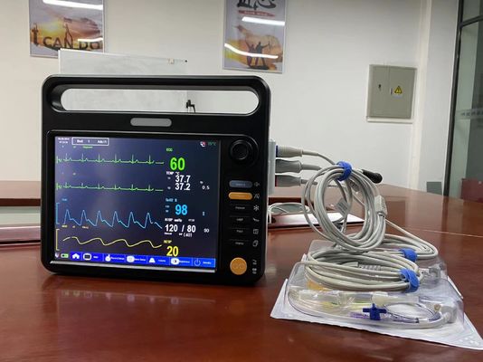 Multiparametro di monitoraggio del paziente modulare diagnostico con stampante CMS touch