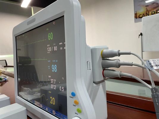Monitore di pazienti modulare a parametri multipli Monitore cardiaco portatile di terapia intensiva