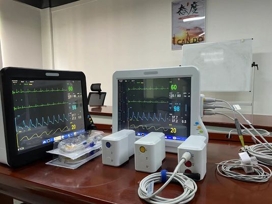 15&quot; Multi Parameter Modular Patient Monitor Anti ESU Anti Defibrillatore
