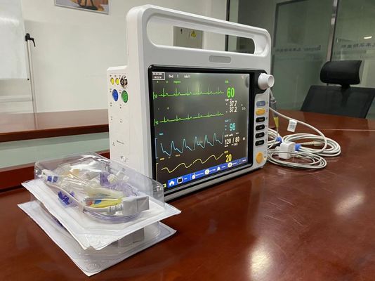 Monitore di pazienti modulare a parametri multipli Monitore cardiaco portatile di terapia intensiva