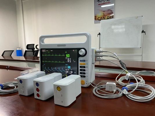 Monitor portatile modulare multilingue con touch screen