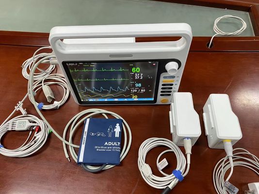Equipaggiamento modulare per il monitoraggio dei pazienti ospedalieri multilingue con ECG NIBP SPO2