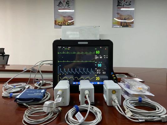 Monitor di paziente modulare da 15 pollici multiparametro con touch screen