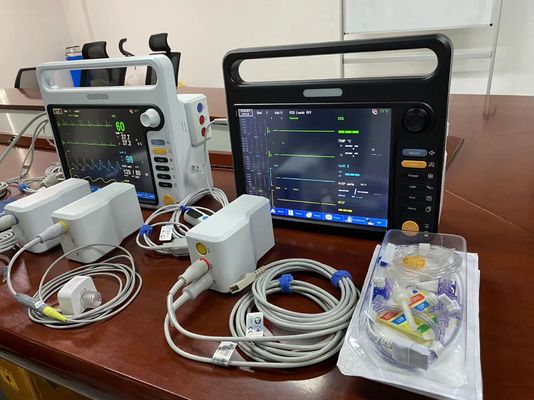 Monitor portatile modulare Etco2, ICU Monitor di segni vitali per operazioni diagnostiche