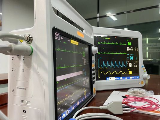 Neonatal Heart Rate Monitor Machine Multi Parameter con ECG NIBP SPO2 Standard