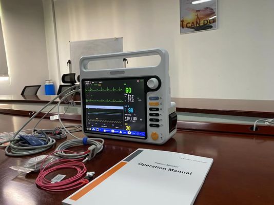 Macchina di monitoraggio cardiaco medico multiparametro per neonati pediatrici adulti