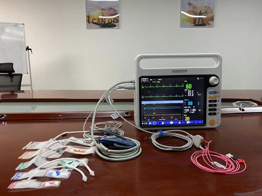 Macchina di monitoraggio cardiaco medico multiparametro per neonati pediatrici adulti