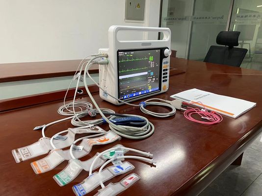 ECG SPO2 NIBP 2Temp Neonate Patient Monitor con schermo multilingue da 12,1 pollici