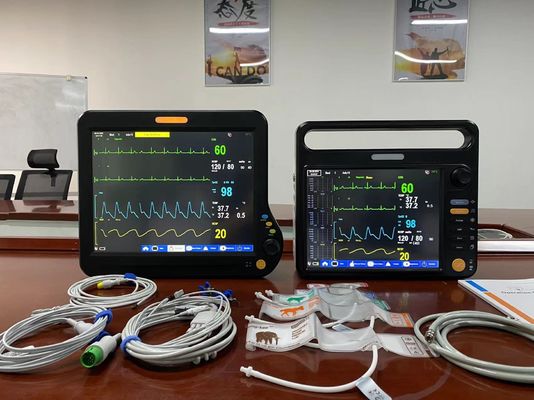 Monitor cardiaco veterinario multiparametro portatile per la diagnosi degli animali