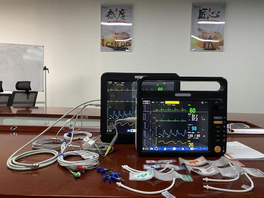 Monitor multilingue veterinario Spo2, Monitor per la macchina del cuore per cani conigli