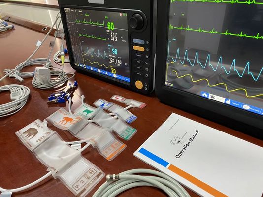 12.1&quot; Monitor portatile veterinario multiparametrico per chirurgia veterinaria