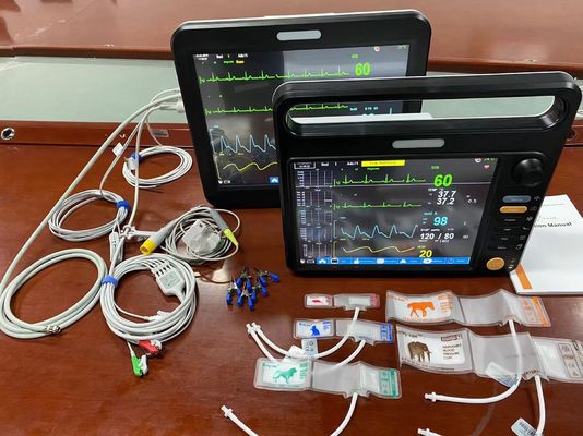 Monitor veterinario multiparametrico senza ventilatore per emergenze ospedaliere