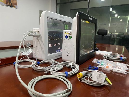15 pollici veterinario segni vitali Monitor Machine Multi Parameter per la diagnosi degli animali