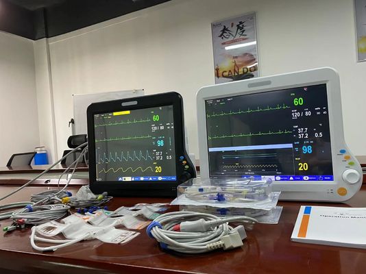 CMS Touch Monitor Multiparametro Veterinario 15 Pollici Per Animali Chirurgici