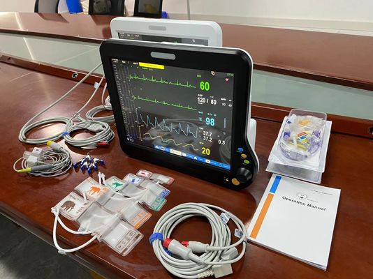 Monitor multiparametrico veterinario da 15 pollici per animali