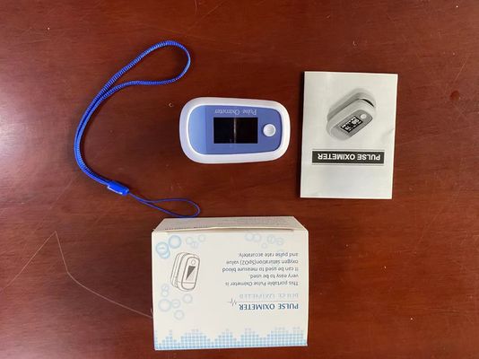 Portatile medico dell'ossimetro di impulso della punta delle dita di OLED per il monitoraggio di PR SPOR, monitor dell'ossigeno del sangue