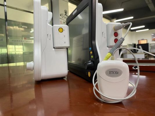 Modulo di co2 laterale pediatrico per adulti Materiale di plastica per la misurazione di Etco2