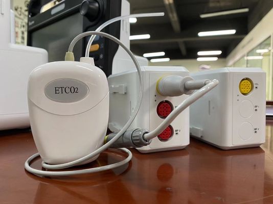 Modulo di co2 laterale pediatrico per adulti Materiale di plastica per la misurazione di Etco2