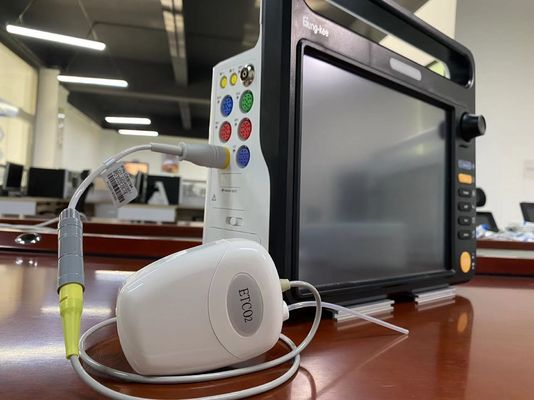 Plug Play Sidestream Modulo di CO2 Bianco per monitor modulare del paziente