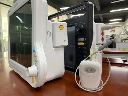Plug Play Sidestream Modulo di CO2 Bianco per monitor modulare del paziente