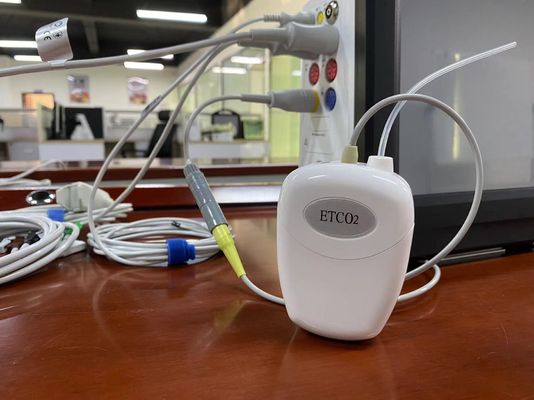 CO2 Sidestream Capnography Monitor Plug Play Materiale di plastica