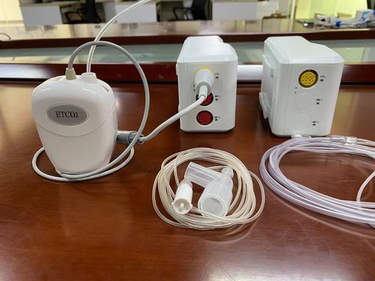 CO2 Sidestream Capnography Monitor Plug Play Materiale di plastica