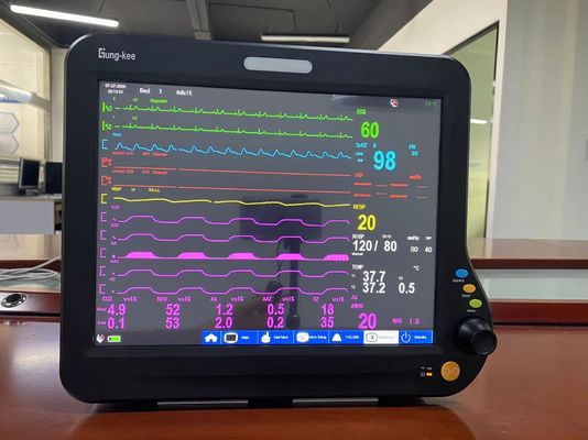 Monitor cardiaco della corrente principale ICU, monitor paziente di multi parametro di anestesia