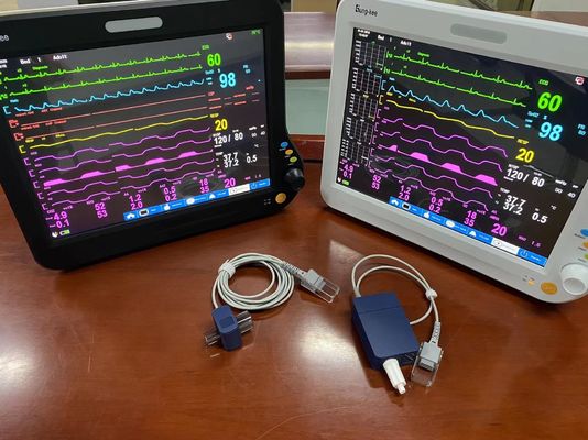 Monitor paziente di multi parametro di ECG, monitor paziente modulare SPO2