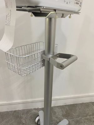 Aviazione medica Matieral di alluminio del carrello del monitor delle ruote silenziose a 3 pollici di anestesia