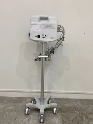 Carrello di alluminio del monitor paziente di Matieral di aviazione di ICU con le ruote silenziose a 3 pollici