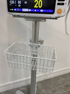 Carrello di alluminio del monitor paziente