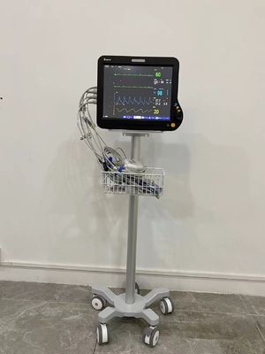 Forte cellulare portabile del multi di parametro carrello medico del monitor