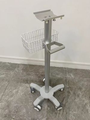 carrello cardiaco del monitor paziente di 800-1020mm con le ruote silenziose a 3 pollici